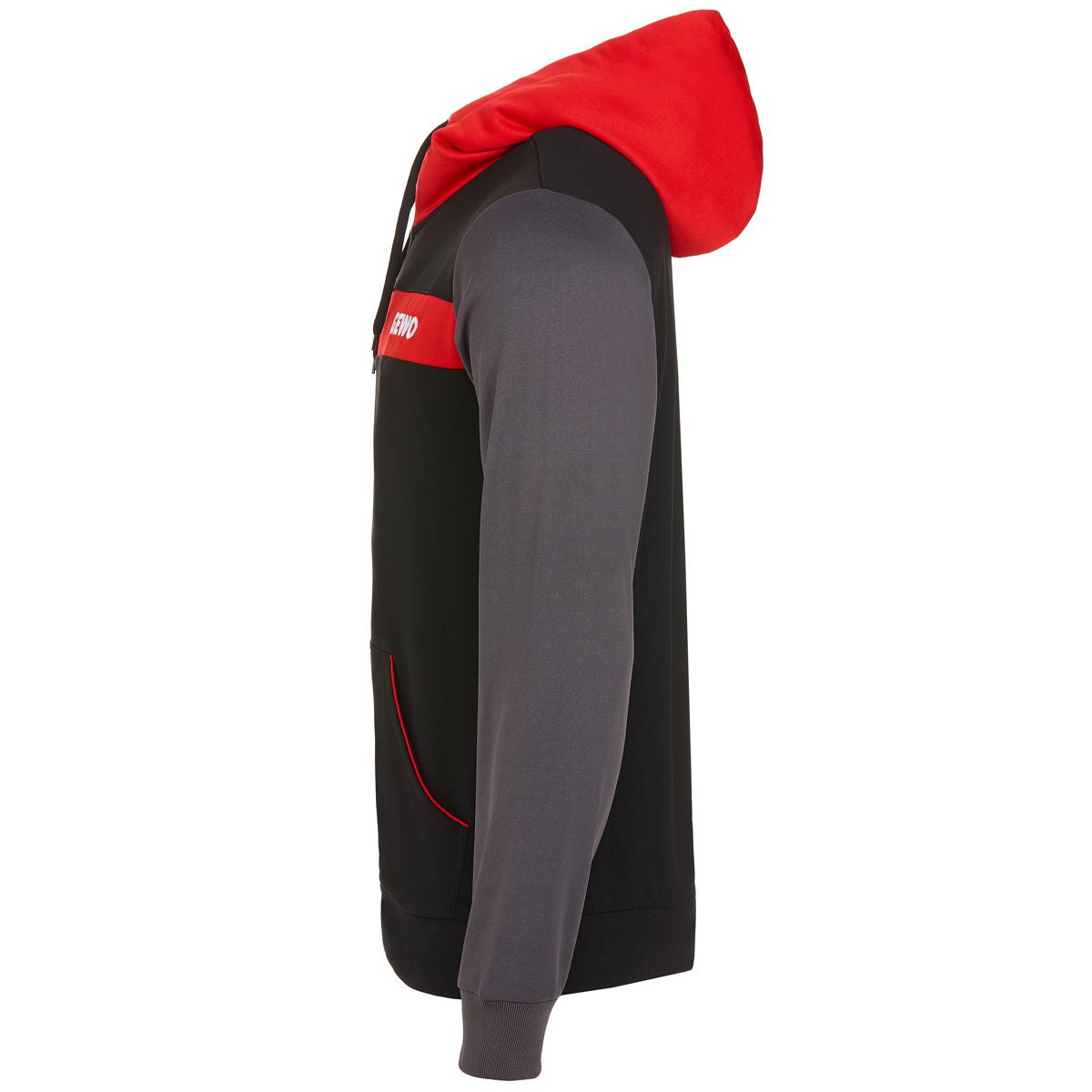 Gewo Hoodie Ravenna zwart/negen ijzer