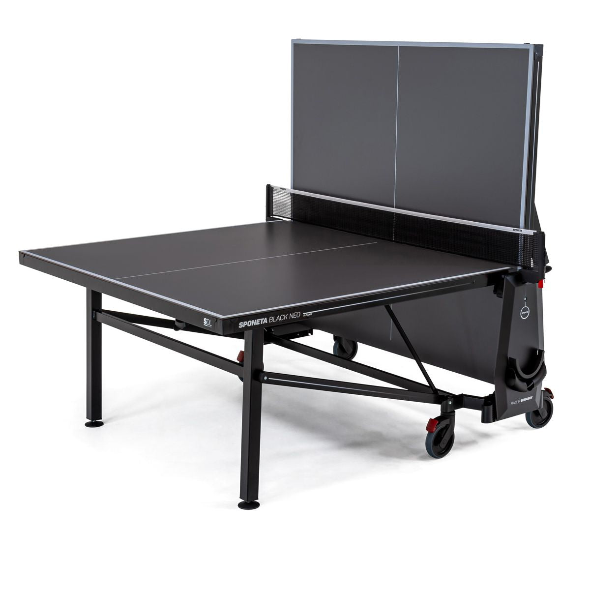 Sponeta TT-Tafel SDL Zwart Neo Outdoor