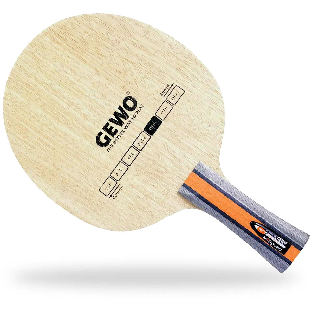 Gewo Hybrid Carbon M-Speed Off- Gewo SE - tabletennisstore.eu