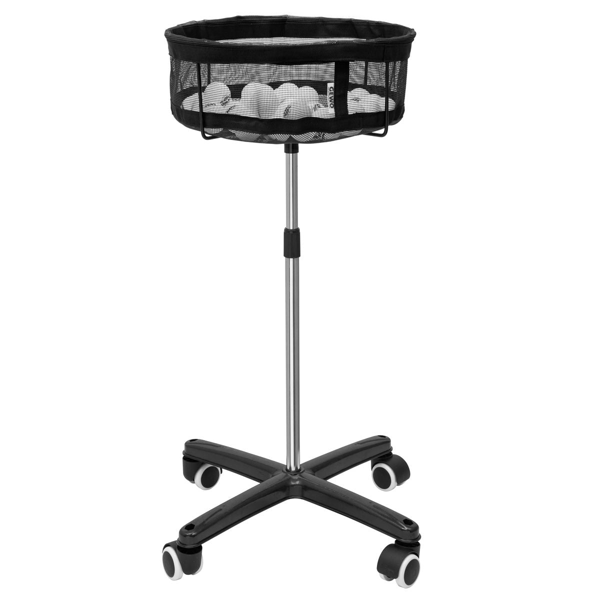 Gewo Mobiele ballenbak zwart