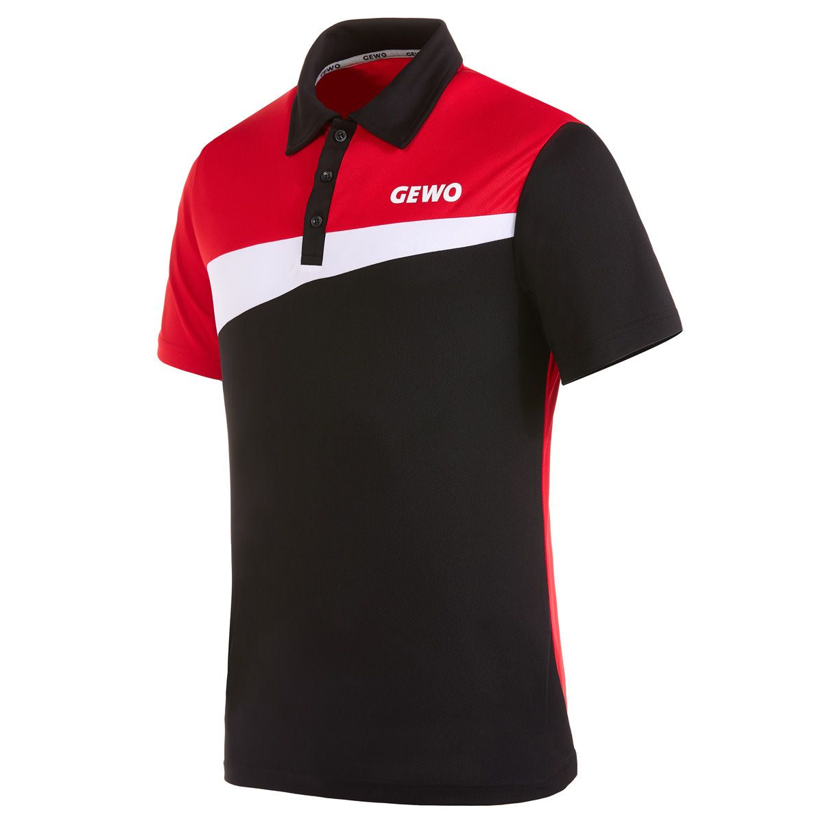 Gewo Shirt Fondi IV zwart/rood