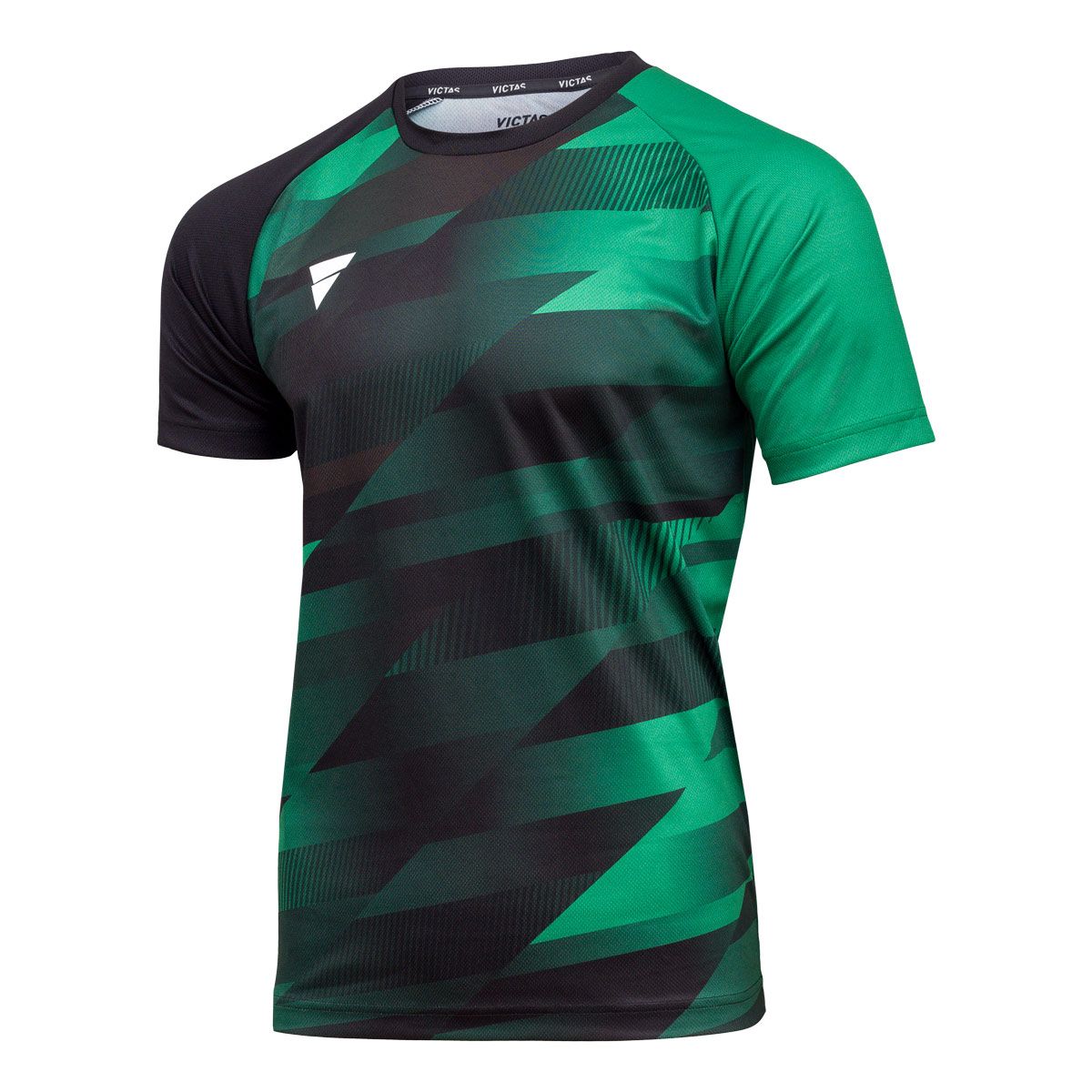 Victas T-Shirt V-T-shirt 231 Green/zwart