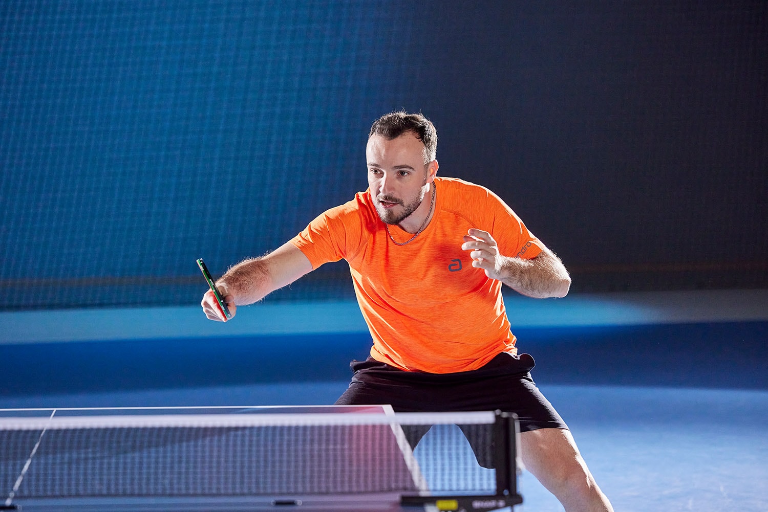 Andro Shirt Melange Alpha oranje