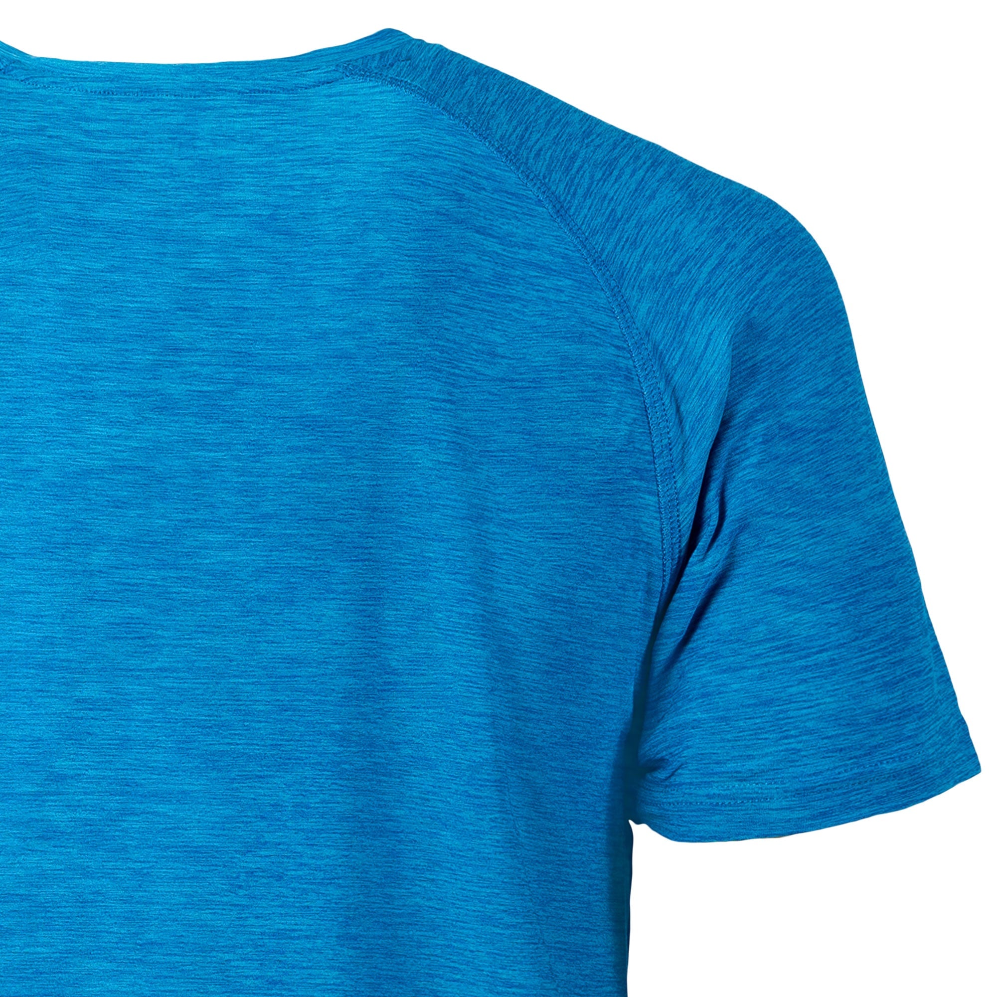 Andro Shirt Melange Alpha laguneblauw