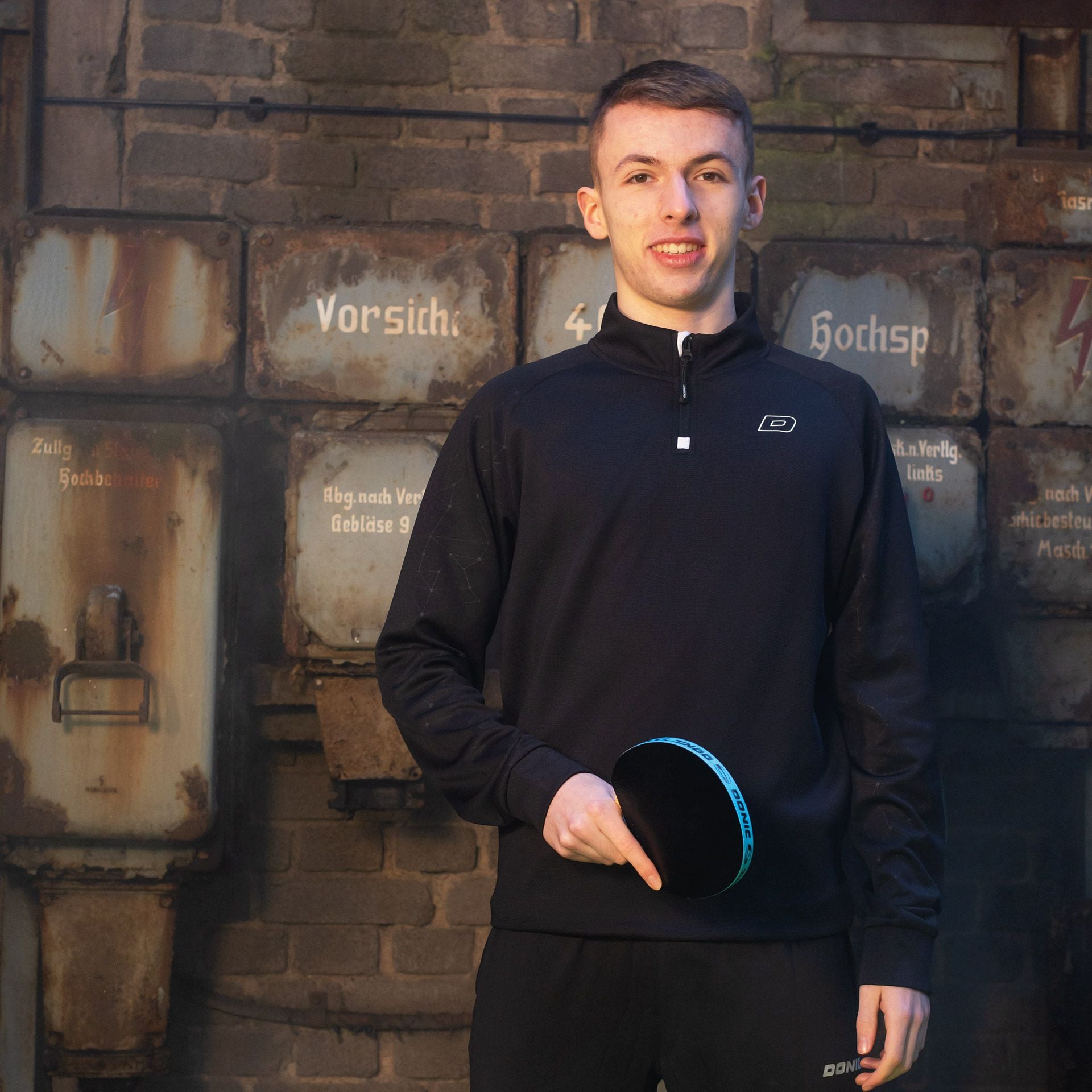 Donic Sweatshirt Zwarte Serie