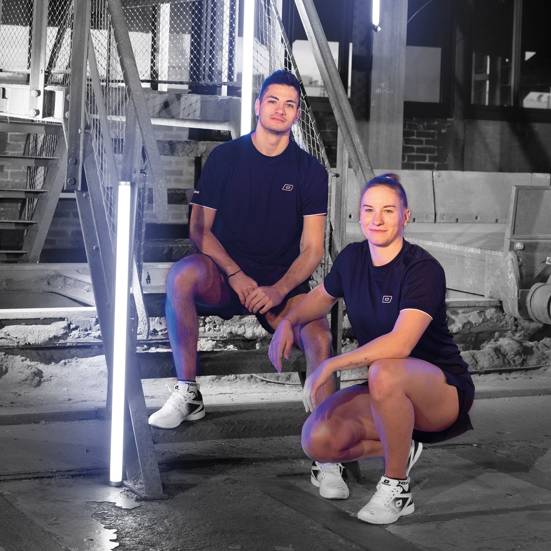 Donic t-shirt Black Series Junior black