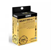 Gewo Balls Select Pro 40+*** (6) white Gewo SE - tabletennisstore.eu