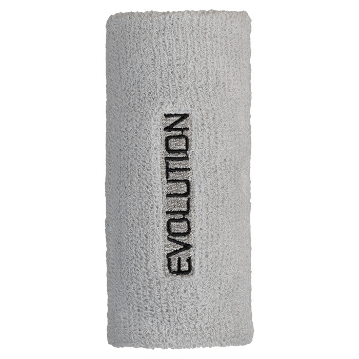 Tibhar Zweetband Evolution groot grijs/zwart